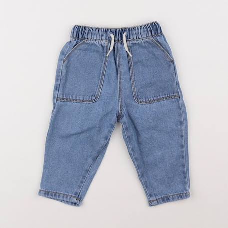 Jean - 6 mois Bleu 1 - vertbaudet enfant 