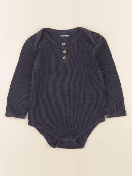 Body coton - 36 mois Bleu 1 - vertbaudet enfant 