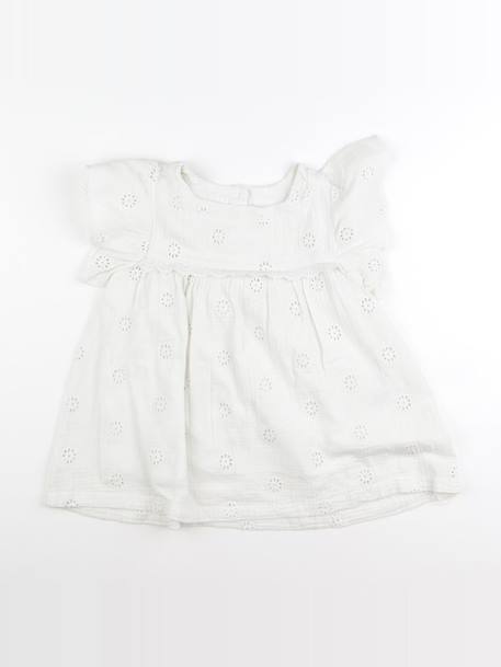 Blouse - 10 ans Blanc 1 - vertbaudet enfant 
