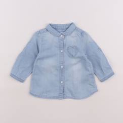 Seconde main-Fille-Chemise - 6 mois