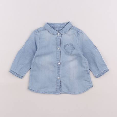 Chemise - 6 mois Bleu 1 - vertbaudet enfant 