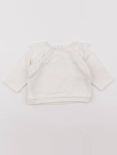 Sweat - 6 mois Beige 1 - vertbaudet enfant 