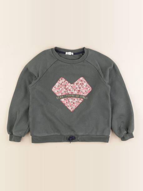 Sweat - 8 ans Vert 1 - vertbaudet enfant 