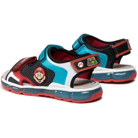 Sandales cuir, synthétique mario Multicolore 2 - vertbaudet enfant 