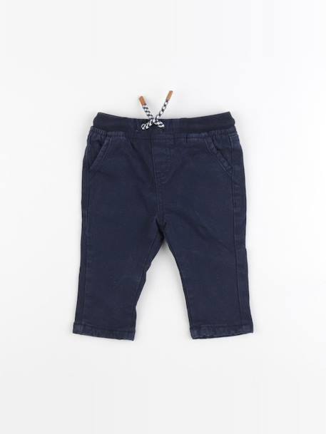 Pantalon - 6 mois Bleu 1 - vertbaudet enfant 