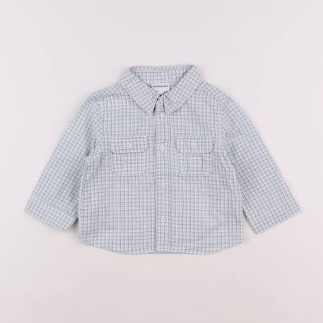 Chemise - 12 mois Bleu 1 - vertbaudet enfant 