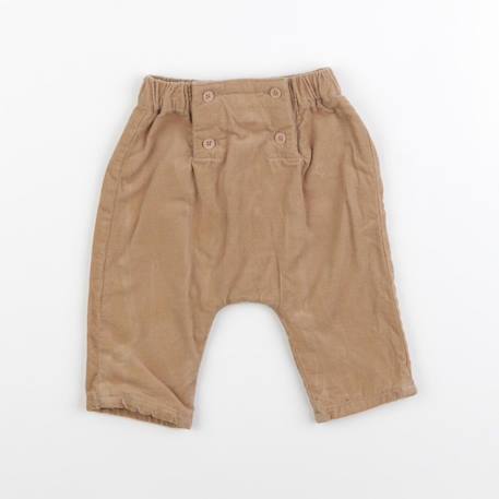 Pantalon - 3 mois Marron 1 - vertbaudet enfant 