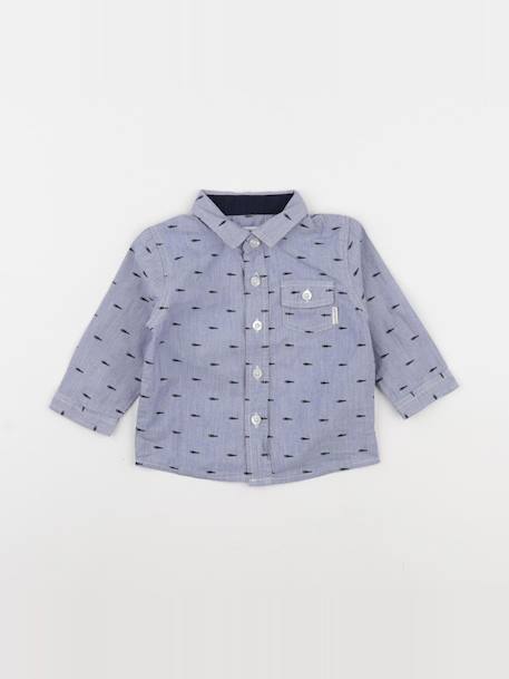 Chemise - 6 mois Bleu 1 - vertbaudet enfant 