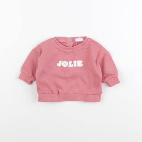Sweat - 3 mois Rose 1 - vertbaudet enfant 