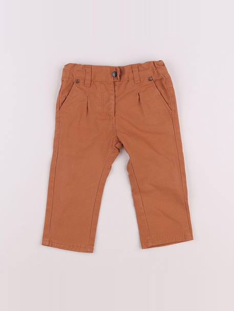 Pantalon - 9 mois Marron 1 - vertbaudet enfant 