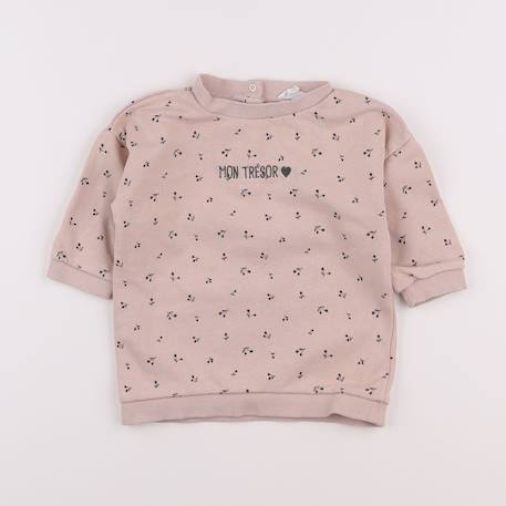 Sweat - 12 mois Rose 1 - vertbaudet enfant 