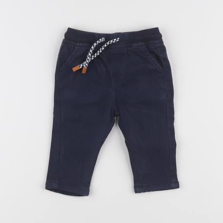 Pantalon - 6 mois Bleu 1 - vertbaudet enfant 