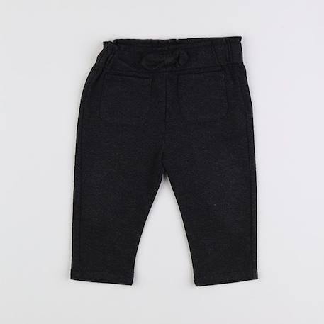 Pantalon - 12 mois Noir 1 - vertbaudet enfant 