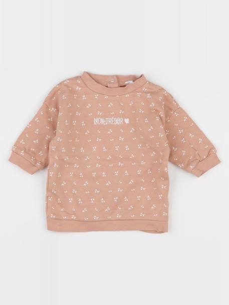 Sweat - 6 mois Rose 1 - vertbaudet enfant 