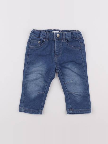 Jean - 6 mois Bleu 1 - vertbaudet enfant 