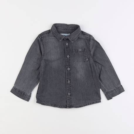 Chemise - 18 mois Noir 1 - vertbaudet enfant 