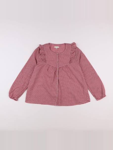 Blouse - 14 ans Rouge 1 - vertbaudet enfant 