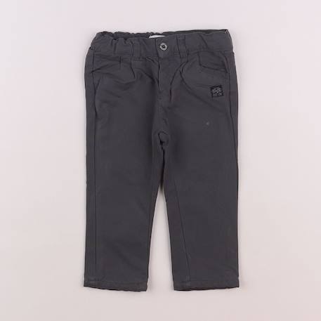 Pantalon - 6 mois Gris 1 - vertbaudet enfant 