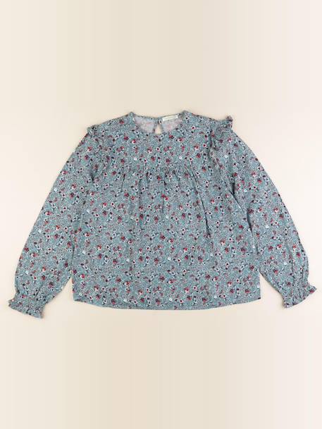 Blouse - 12 ans Bleu 1 - vertbaudet enfant 