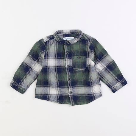 Chemise - 12 mois Bleu, vert 1 - vertbaudet enfant 