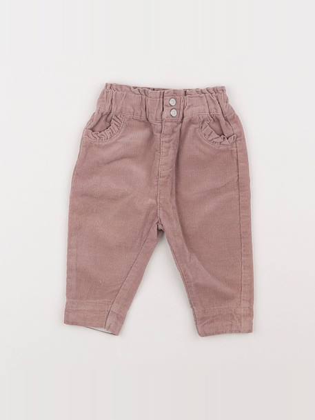 Pantalon - 3 mois Rose 1 - vertbaudet enfant 