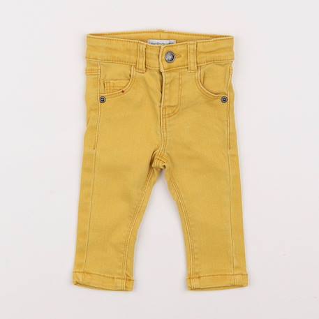 Jean - 3 mois Jaune 1 - vertbaudet enfant 