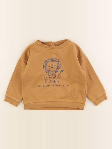Sweat - 24 mois Jaune 1 - vertbaudet enfant 
