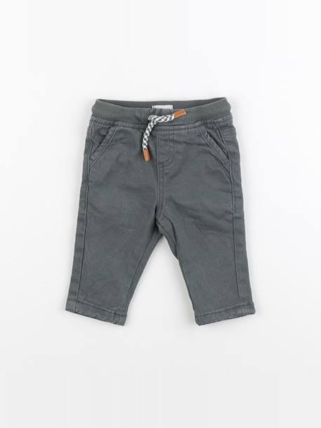 Pantalon - 3 mois Vert 1 - vertbaudet enfant 