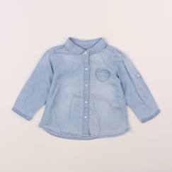 Seconde main-Fille-Chemise - 12 mois