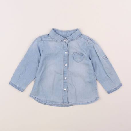 Chemise - 12 mois Bleu 1 - vertbaudet enfant 