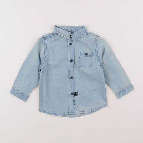 Chemise - 12 mois Bleu 1 - vertbaudet enfant 