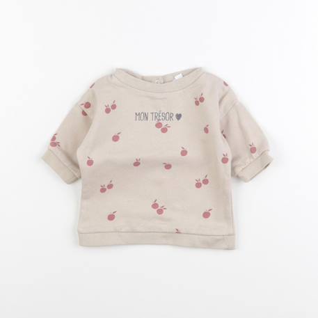Sweat - 3 mois Beige 1 - vertbaudet enfant 