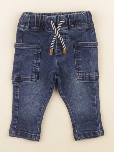 Jean - 3 mois Bleu 1 - vertbaudet enfant 