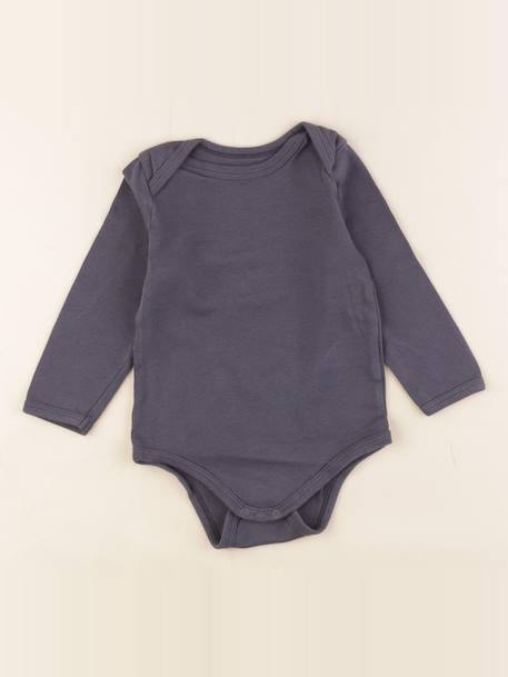 Body - 24 mois Gris 1 - vertbaudet enfant 