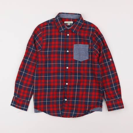 Chemise - 8 ans Rouge 1 - vertbaudet enfant 
