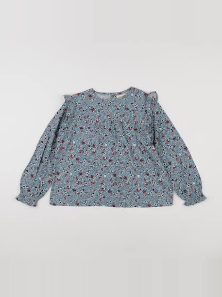 Blouse - 8 ans Bleu 1 - vertbaudet enfant 