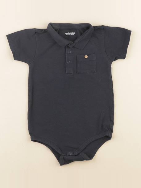 Body à col - 24 mois Bleu 1 - vertbaudet enfant 