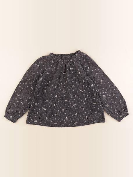 Blouse - 5 ans Gris 1 - vertbaudet enfant 