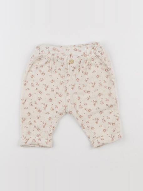 Pantalon - 6 mois Beige 1 - vertbaudet enfant 