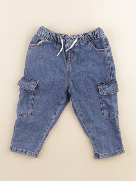 Jean - 12 mois Bleu 1 - vertbaudet enfant 