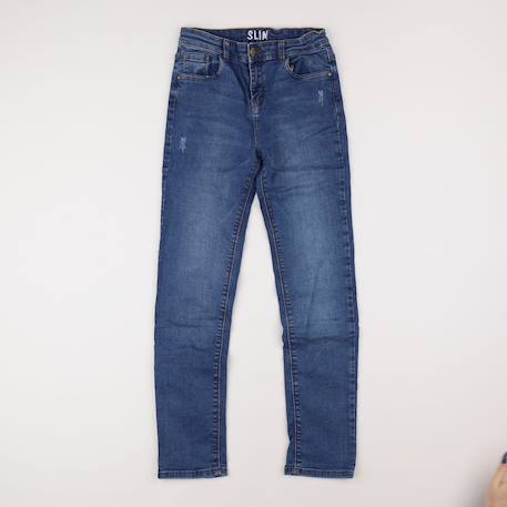 Jean - 12 ans Bleu 1 - vertbaudet enfant 
