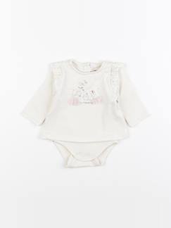 Seconde main-Fille-Body tee-shirt - 1 mois