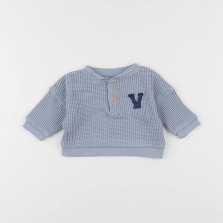 Sweat - 3 mois Bleu 1 - vertbaudet enfant 
