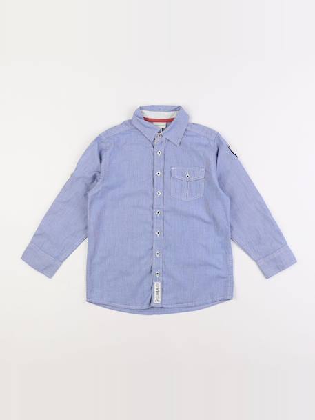 Chemise imprimé au dos - 6 ans Bleu 1 - vertbaudet enfant 