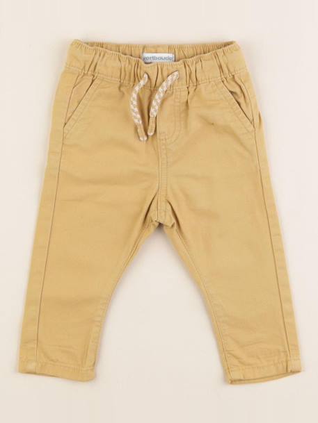 Pantalon - 3 mois Jaune 1 - vertbaudet enfant 