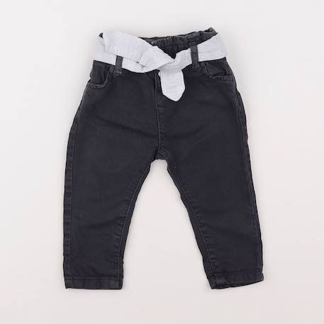 Jean - 6 mois Gris 1 - vertbaudet enfant 