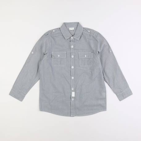 Chemise - 10 ans Gris 1 - vertbaudet enfant 