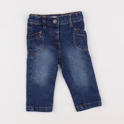Seconde main-Fille-Pantalon-Jean - 3 mois