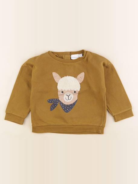 Sweat - 24 mois Marron 1 - vertbaudet enfant 