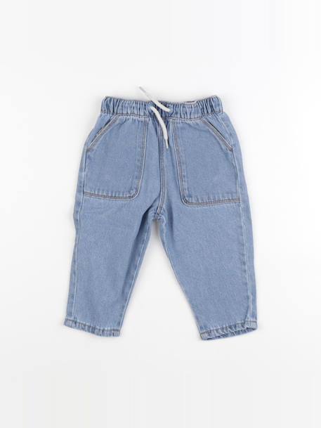 Jean - 6 mois Bleu 1 - vertbaudet enfant 